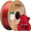 eSUN PLA Basic Filament 1.75mm, 1KG Spool (2.2 LBS) High Speed Printing 3D Printer PLA Filament, Designed for Fast Printing, Fire Engine Red