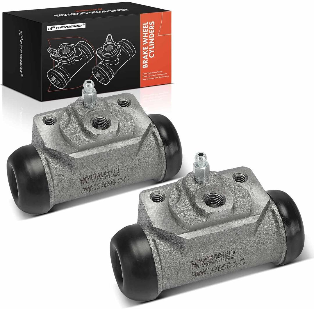 A-Premium Rear Drum Brake Wheel Cylinder Compatible with Dodge Models - Dakota 1987-1988 (Fits RWD & 10" Brakes, or 4WD), 1989-1999 Dakota(Fits 10" Brakes) - Bore: 13/16 Inch