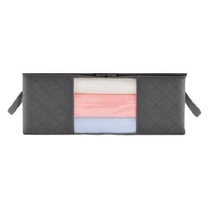 Foldable Storage Bins with Lids - 35L Collapsible Closet Organizers & Underbed Storage Containers, Space-Saving Home Storage Boxes for Clothes, Towels, or Bedroom Organization
