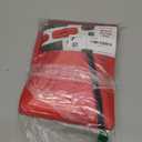 ZOBER 2 Pack Oxford Christmas Wreath Storage Container 36 Inch - Wreath Bag for Artificial Wreaths Box - Waterproof Fabric, Dual Zippered Wreaths Storage Bag With Strong Durable Handles - Red