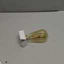 EDISHINE 6 Pack Vintage LED Edison Bulbs 8W Equivalent 60W, ST64 Dimmable Led Light Bulbs, 700LM 2200K Amber Warm Light E26, Decorative Antique LED Filament Bulbs for Home and Commercial, UL Listed