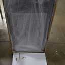 Alpine Outdoor Commercial Trash Can with Lid - 40 Gallon Heavy Duty Metal Garbage Can with Removable Bin, Locking Lid for a Modern Look in Parks, Malls, Parkings & High Traffic Areas (Black & Grey)