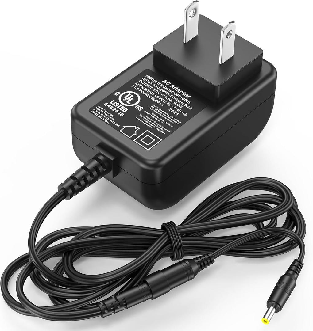 5V Screwdriver Charger Replacement Fit for Ryobi HP44L HP34L 4V Cordless Power Screwdriver, Power Cord AC Adapter for Ryobi 4-Volt Lithium-Ion Cordless 1/4 in. Drill CSD41 BC-336 720217006 720217005