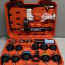Radiator Coolant Pressure Tester Kit 18pc Automotive Cooling System Pressure Tester Kit for Water Tank Leakage Detection