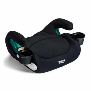 Britax UpNGo Backless Booster Car Seat, Lightweight and Portable Travel Booster with Slim Design and PosturePlus, Accommodates Kids up to 120 Lbs and 63 Raven Black
