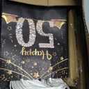 50Pcs 50th Birthday Party Favors Gift Bags Bulk, Black and Gold Happy 50th Gift Candy Wrap Bags with Tissue Paper, Vintage 50th Birthday Decorations Souvenir Bag for Men Women Anniversary Supplies (50th)
