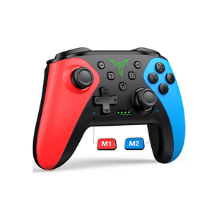 Wireless Switch Controller for Nintendo Switch/Switch 2/Lite/OLED Controller, Switch Controller with a Mouse Touch Feeling on Back Buttons, Extra Switch Pro Controller with Wake-up,Programmable, Turbo Function