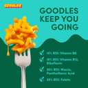 Goodles Cheddy Mac Creamy Cheddar and Macaroni Pasta - Nutrient Packed with Real Cheese, Fiber, Protein, Prebiotics, Plants, & Vegetables | Non-GMO, Organic Ingredients [Cheddy Mac, 6 oz. 1 Pack] (EXP 07/07/27)