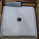 US Weight 40 Pound Umbrella Base - Weighted Umbrella base For Use With Patio Table  Heavy Duty Base- 4 Stem Accommodates 1-1.5 Pole Sizes  White