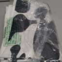 6 Pcs Cow Print Table Runner, Black and White Farm Cow Print Tablecloth Farmhouse Decor for Cowboy Themed Parties Dining Room Kitchen and Home Decorations 13 x 72 in