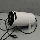 The Pure Project The Pure Projector 4K WIFI Mini Projector HD Pure Project Projector Mini Portable Automatic Keystone Correction HD Projector Portable Outdoor/Indoor Movie Projector Christmas