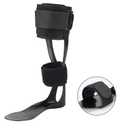 Jewlri AFO Drop Foot Brace, Drop Foot Stabilizer, AFO Support for Walking, Lightweight, Trimmable, Polyethylene, fits Most Shoes Easily (Left, Large)
