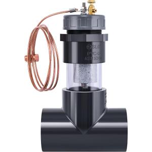 briidea New Install 2'' Inline Zinc Anodes for Saltwater Pools (Black)