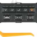 DICMIC A/C Heater Climate Control Module Compatible with 2001-2002 Honda Accord Replace# 79600-S84-A21ZA