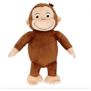 Kids Preferred Curious George Monkey Stuffed Animal Plush Toys Soft Cutest Cuddle Plushie Gifts for Baby and Toddler Boys and Girls - 12 Inches