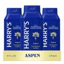 Harry's Men's 2 in 1 Shampoo and Conditioner for All Hair Types - Original Aspen Scent - (3 Pack) 14 fl oz - No Parabens or Sulfates