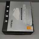 blunique Heated Blanket Electric Throw Waffle, 50x60 Inches Sherpa Fleece Fast Heating Blanket 6 Heating Levels & 4 Hours Auto Off ETL Certification,Haze Blue Throw