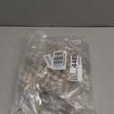 SOIDRAM Checkered Makeup Bag Preppy Cosmetic Bag Bulk Brown Makeup Pouch Personalize Travel Toiletry Bag Organizer Cute DIY Makeup Brushes Storage Bag for Women (6PCS BOX POUCH)