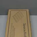 SpaceAid Spice Drawer Organizer with 28 Spice Jars, 386 Spice Labels, 4 Tier Seasoning Rack Tray Insert for Kitchen Drawers, 13" Wide x 17.5" Deep