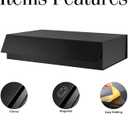 Extra Large Black Gift Box with Magnetic Closure Lid 17x11x4 Inches, 1 Count