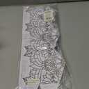 3 x Fun Express Color Your Own Flower Kaleidocycles - 12 Pieces, 5" x 12.5"
