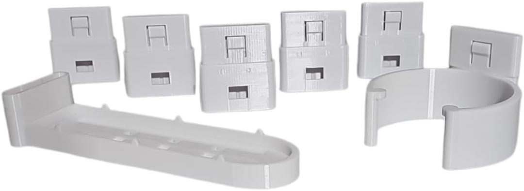 Replacement Parts for Bedjet V2 3 Hose Holder - Mattress Bracket and Extender 3D Printeds (Set)