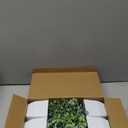 Der Rose 4 Pack Fake Plants Mini Artificial Greenery Potted Plants for Home Decor Indoor Office Table Room Farmhouse Bathroom Decor (Grey)