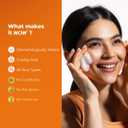 WOW Skin Science Vitamin C Exfoliating Face Wash With Brush, Soft, Silicones Bristles, Foaming Cleanser For All Skin Type, Hydrate For Smooth Skin, Helps Remove Blackheads, Reduce Acne Breakout, 100ml