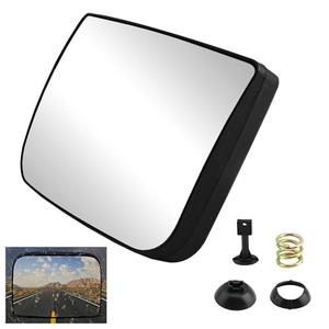 Heated Lower Convex Mirror Glass Compatible with 2008-2017 Freightliner Cascadia Mirror TL-28717A TL28717A Wide Clear High Reflective Convex Rapid Heating Lower Mirrors Glasses with Back Plate
