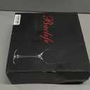 BACLIFE Hand Blown Red Wine Glasses Set of 4  15 oz Premium Crystal Wine Glasses With Long Stem  Unique Wedding Gift, Daily Use