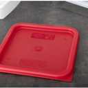 Cambro Medium Polyethylene Square Lids, fits 6 and 8 qt. containers, Pack of 6