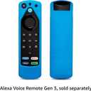 Star Wars The Mandalorian Remote Cover, for Fire TV Alexa Voice Remote Gen 3 (Bounty Blue)