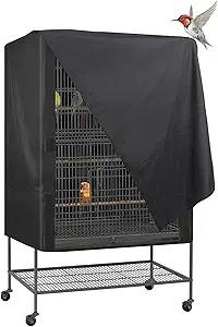 Explore Land Bird Cage Cover 26" x 19" x 40" (H) Black