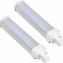 SATZOL 11W G24Q-3/GX24Q-3 LED Bulb, 4 Pin CFL LED Replacement, G24Q-3 PLC-26W Replacement, 1100LM, 120V 6000K LED Horizontal PL Bulb, Bypass The Ballast (Cool White 6000K)