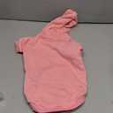 Dog Sweaters for Medium Dogs Dog Hoodie Fleece Sweater Soft Clothes Sweatshirt with Pocket Hoodie for Medium Dogs(Pink&M)