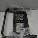 Folding Heavy Duty Tire Step for Truck, SUV and RV Adjustable Tire Mounted Step Fit Most Tire from 10.2 to 14.4, Rated up to 300 Lbs, Shark Jaw Shape Non-Slip Design, Black