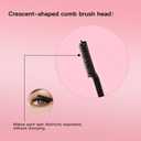 3 x 2 PCS Black Tubing Curling Mascara for Lash Makeup, Waterproof & Sweatproof, Long Lasting Non-Smudged Magic Mascaras