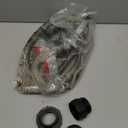 Saker Fuel Transfer Pump Battery Powered, Automatic Portable Fuel Pump with Auto-Stop, 51'' Extra Long Hose, 3.2 Gallon per Min, 3 Can Adapters, for Gasoline, Diesel and Oil