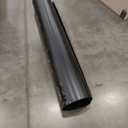 Office Chair Mat for Hardwood and Tile Floor, Black, Anti-Slip, Non-Curve, Under the Desk
 51" x 51" inch