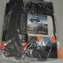 Veharvim Sun Visor Extender for Car (Polarized, UV400, PC Lens, 2 Side Sunshade), Car Visor Extender Sun Blocker, Visor Extender Attachment, Anti-Glare Sun Visor Accessory for Safe Driving (2 Pack) (Black)