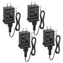 4 Pack 29V 13W Class 2 Power Supply with 9.8Ft Extension Cord, LED Light Adapter for Christmas Tree Light, Waterproof IP44 Christmas Tree Adapter for Holiday String Lighting Outdoor
