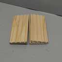 4 Wooden Rummy Replacement Racks/Trays for Rummikub Game, Rummy Cube Game Holders Only, 4 Wooden Racks for Okey Board Game