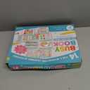 Hadley Designs My First Busy Book Toddlers 3-5, Montessori Preschool Learning Activities Age 4-5, 174 Pcs Velcro Busy Book, Travel Toys Airplane Car Quiet Time, Sensory Toys, Pre K Graduation Gifts