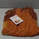 KYEESE Dog Sweater Color Block Dog Sweaters for Large Dogs Boy with Fuzzy Thread Knitted Turtleneck Pet Sweater Fall Winter Dogs Clothes, Brown, XXL (2XL (40-70lbs))