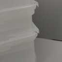 IRIS USA File Box, Plastic File Organizer with Lids for Letter/Legal File, Portable Document Box For Moving, Storage Bin with Durable and Secure Lid, Stackable Nestable BPA-Free, Clear 35 Qt. 4 Pack