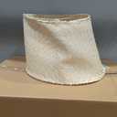 Aspen Creative 32992, Handwoven Empire Spider Lamp Shade, Natural Palm Leaf, 13" Top x 16" Bottom x 11" Slant Height
