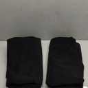 Leader Accessories 2pcs Waterproof Towel Front Seat Covers Black Non-Slip Bucket Seat Dog & Kid Auto Protector