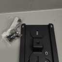 Speaker Wall Mount,Swivel & Tilt,All Metal Wall Speaker Mount for Small SpeakersHold up to 30lbsHD-618 (2Packs,Black)