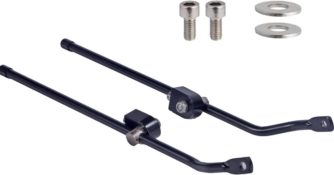 Bike Rack Rear Strut Kit with Hardware, 320mmBlack, BCR25