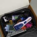 Wahl Color Pro Cordless Rechargeable Hair Clipper & Trimmer  Easy Color-Coded Guide Combs - for Men, Women, & Children  Model 9649P